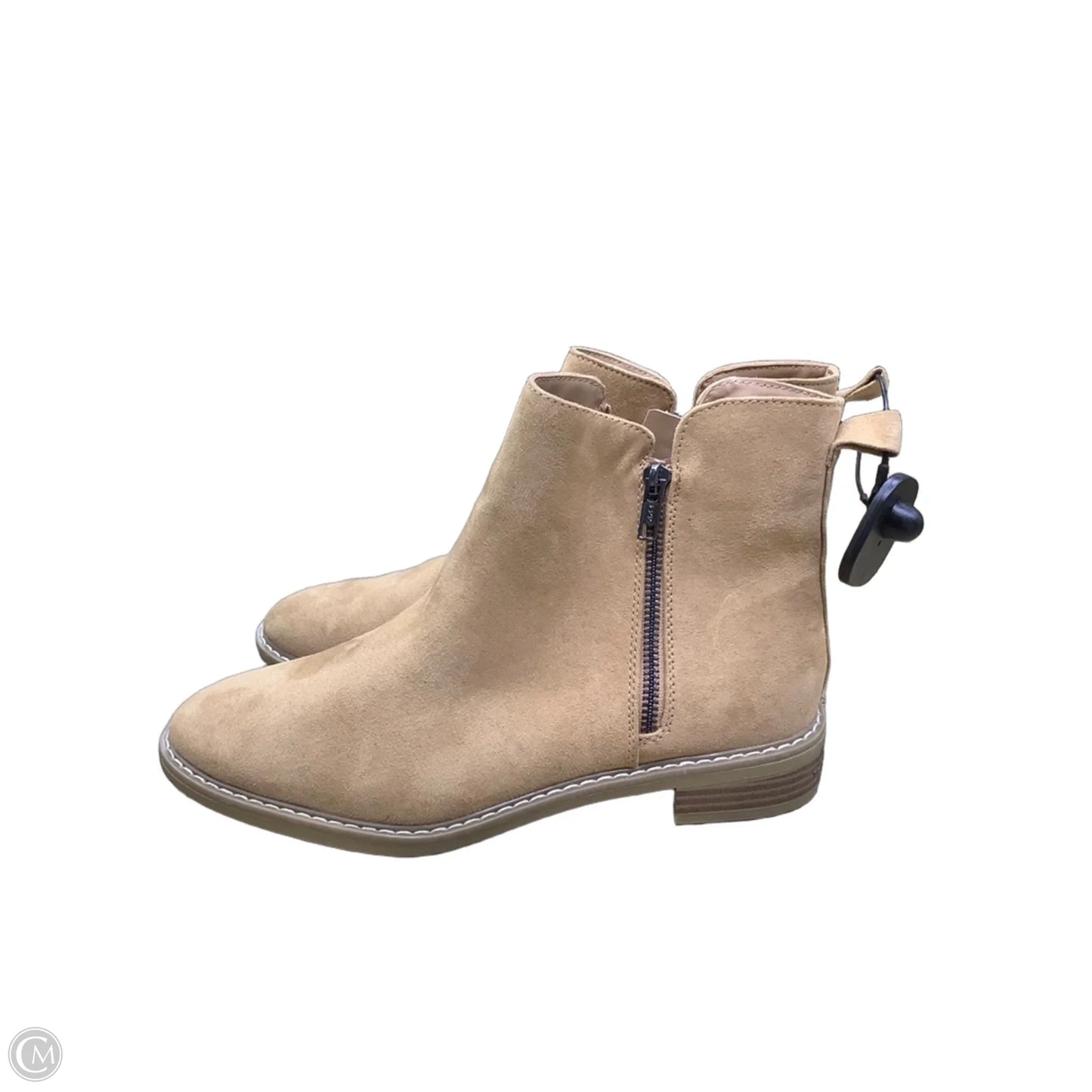 Boots Ankle Flats By Universal Thread In Brown, Size: 9