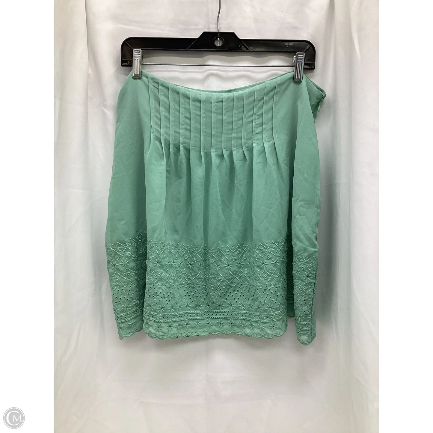 Skirt Midi By Loft In Green, Size: 14