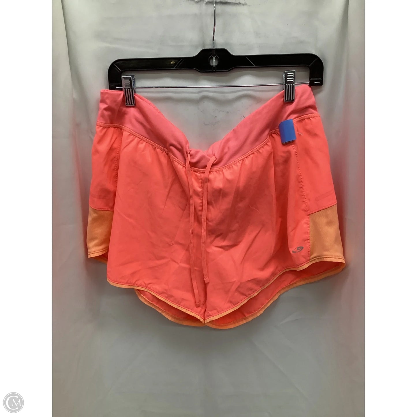 Athletic Shorts By Champion In Orange, Size: Xl