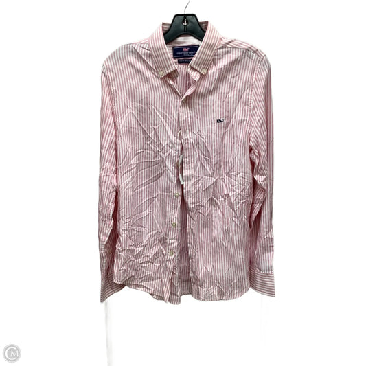 Top Long Sleeve By Vineyard Vines In Striped Pattern, Size: S