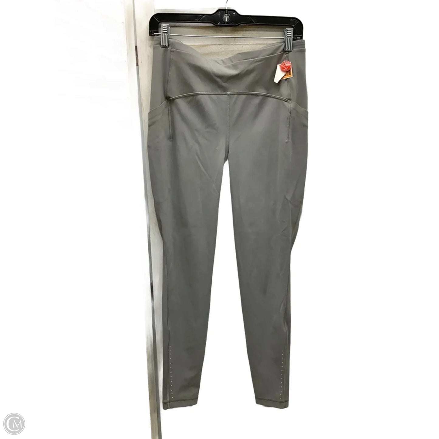 Athletic Leggings By Lululemon In Grey, Size: 10