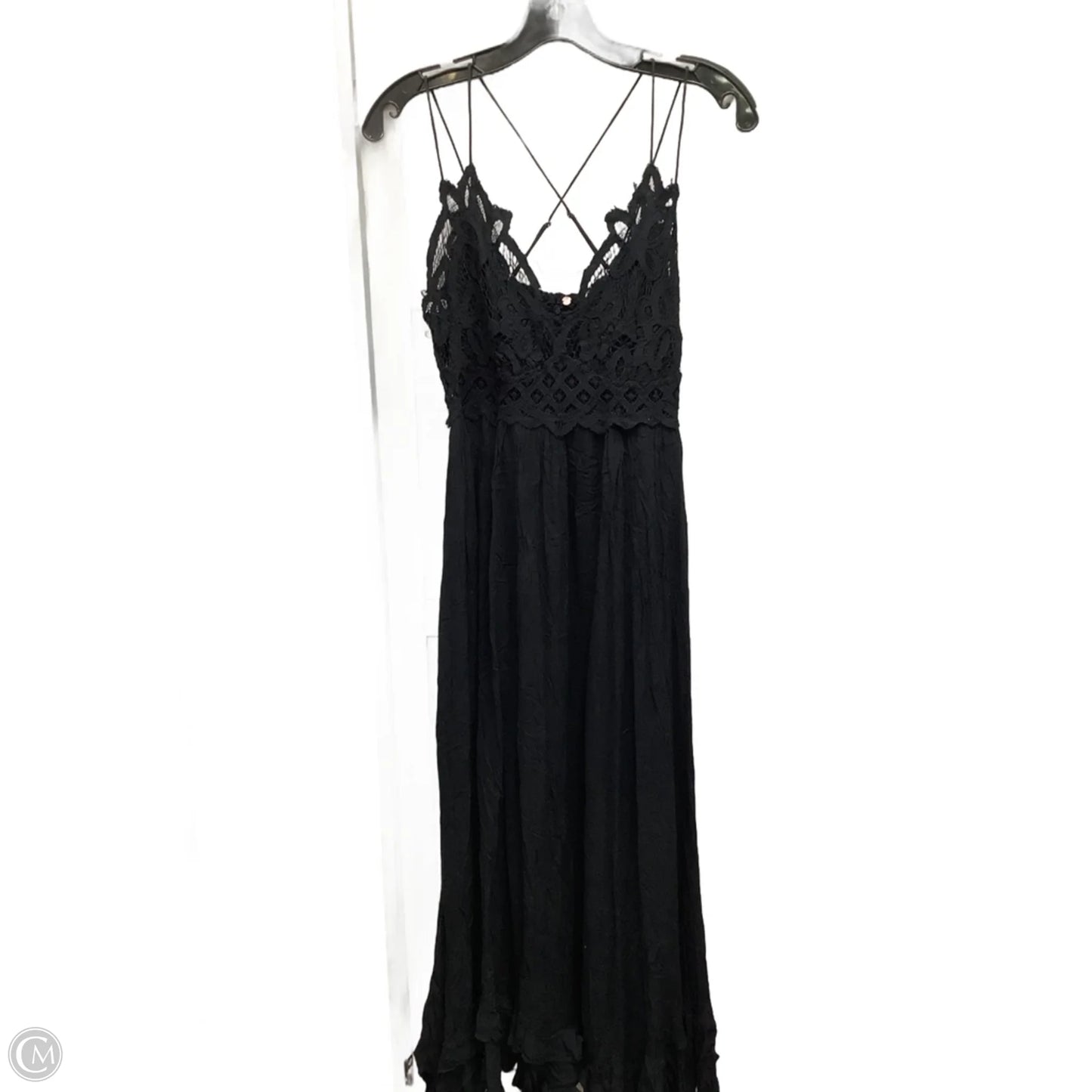 Dress Casual Maxi By Free People In Black, Size: M
