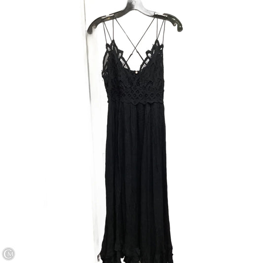 Dress Casual Maxi By Free People In Black, Size: M