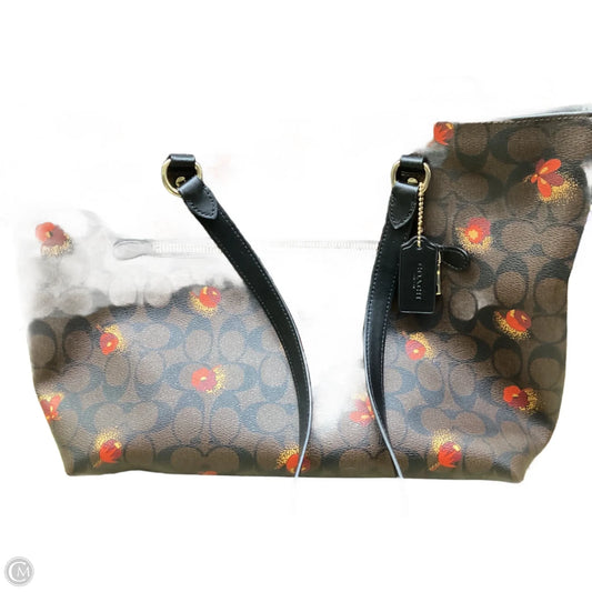 Tote Designer By Coach, Size: Large