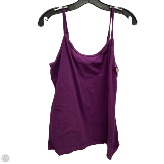 Tank Top By Torrid In Purple, Size: 2x