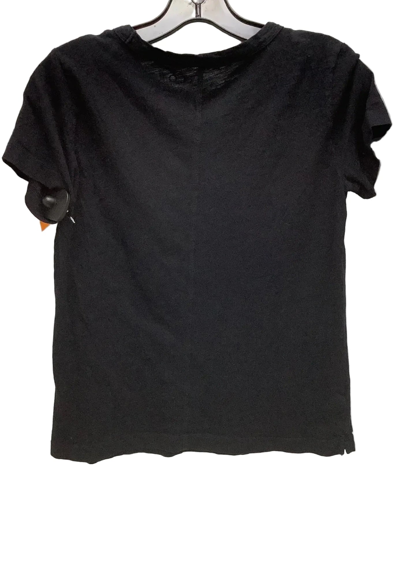 Top Short Sleeve By Loft In Black, Size: Xs