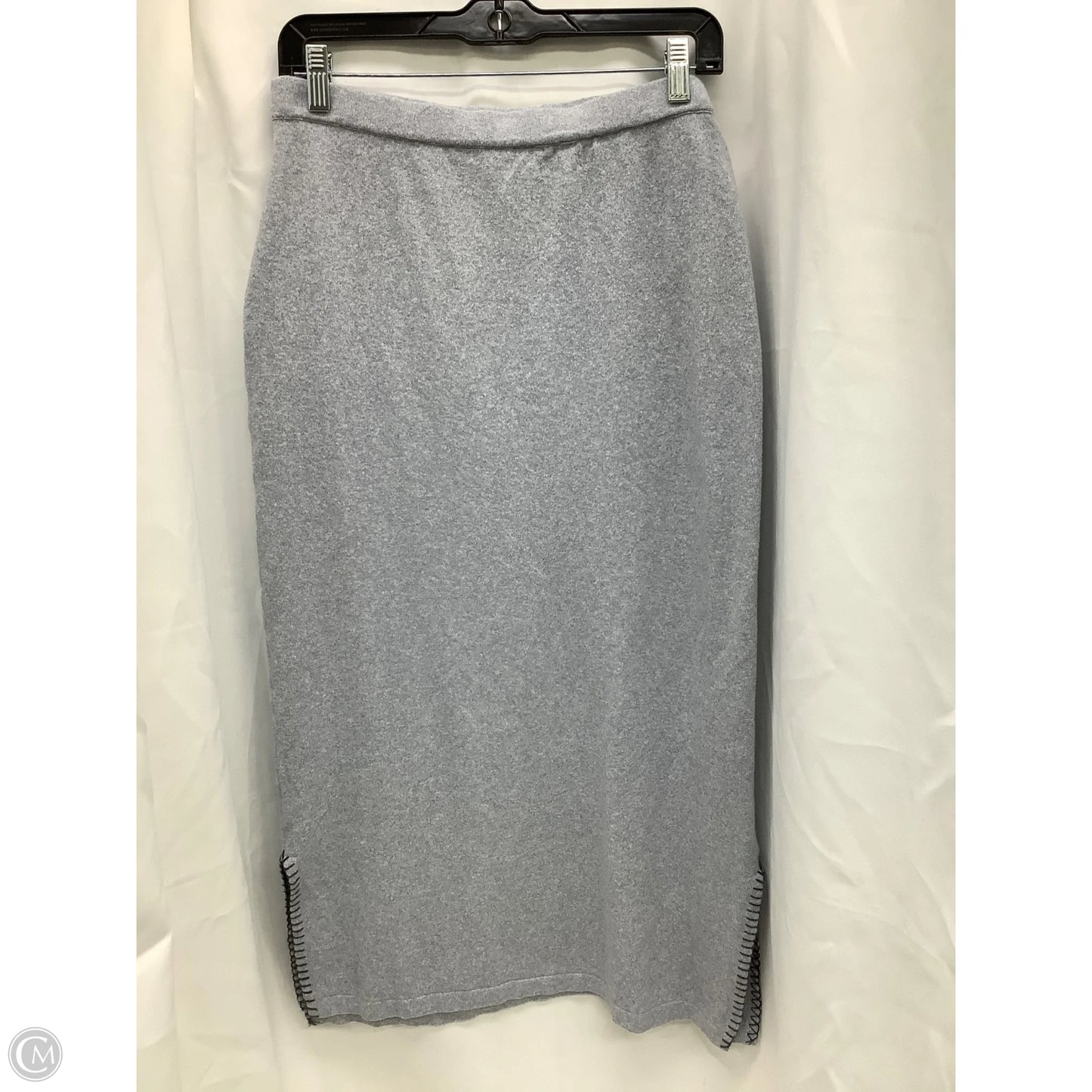 Skirt Maxi By Vince Camuto In Grey, Size: M