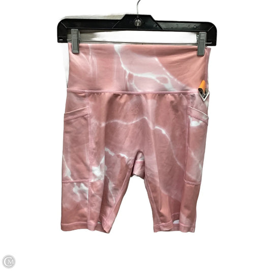 Athletic Shorts By Buffbunny In Tie Dye Print, Size: M