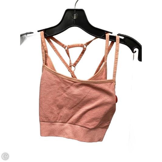 Athletic Bra By Gym Shark In Coral, Size: M