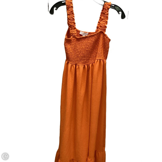Dress Casual Maxi By Clothes Mentor In Orange, Size: Xl