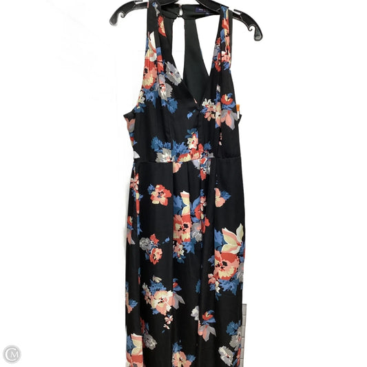 Dress Casual Maxi By One Clothing In Floral Print, Size: L