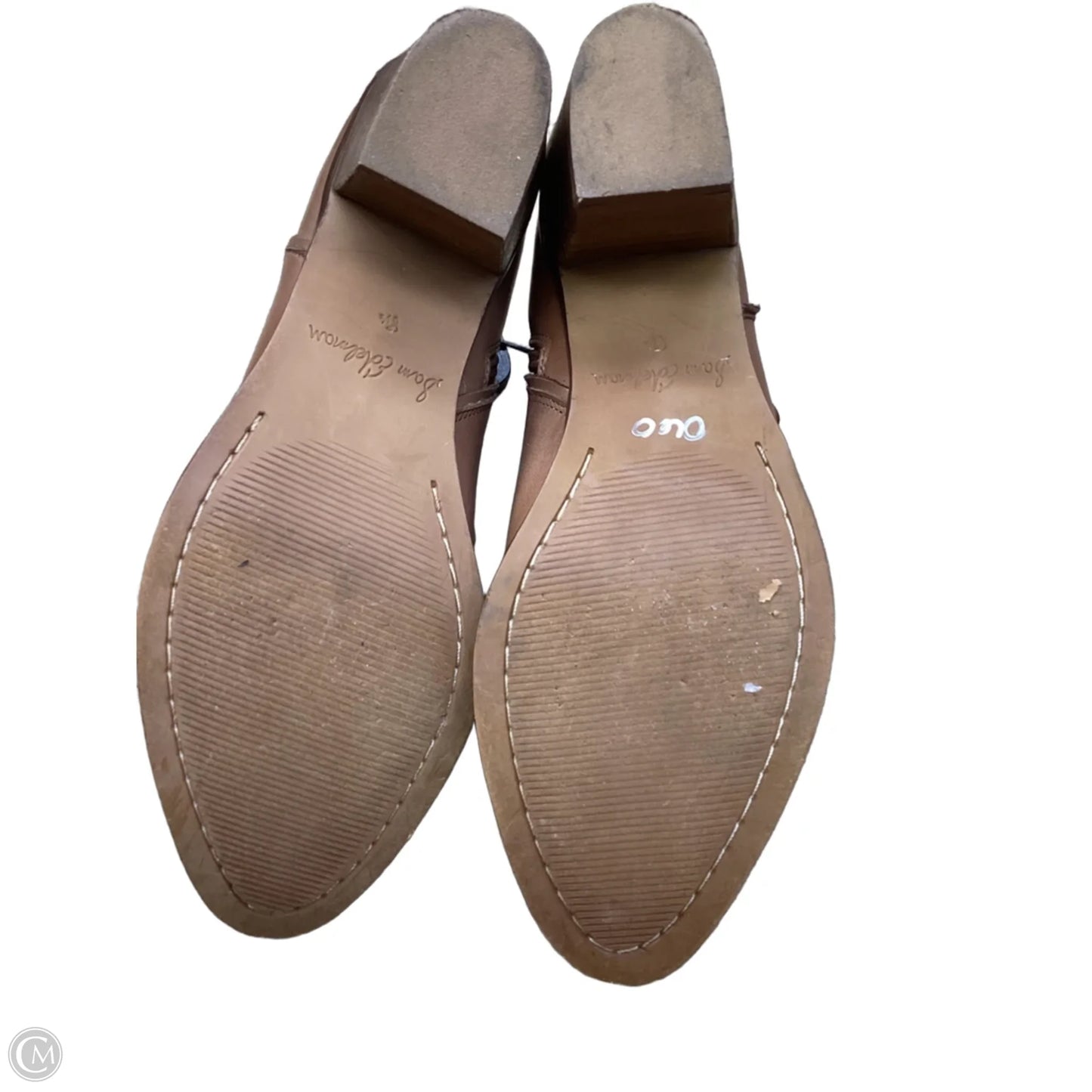Boots Ankle Heels By Sam Edelman In Brown, Size: 8.5