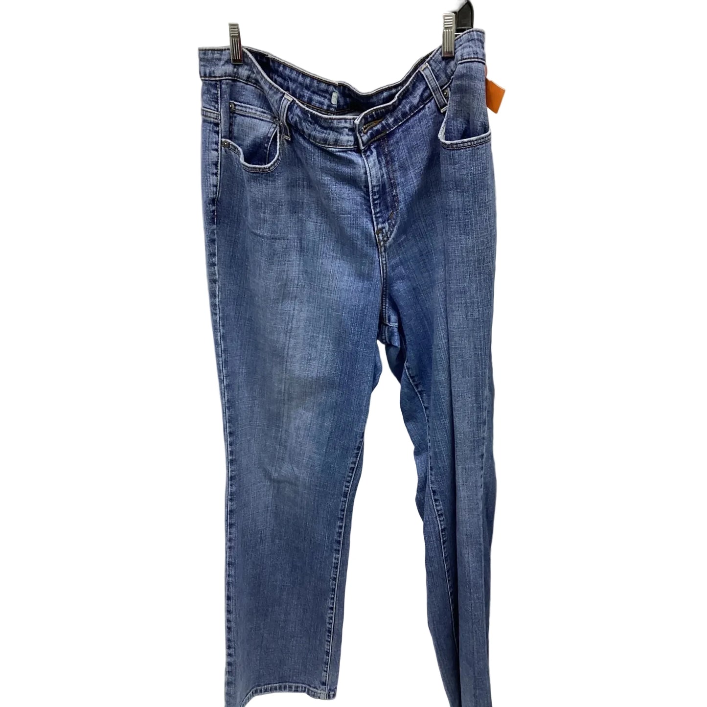 Jeans Boot Cut By Levis In Blue Denim, Size: 18
