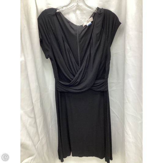 Dress Casual Midi By Loft In Black, Size: 6