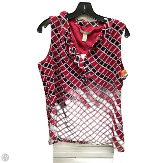 Top Sleeveless By Banana Republic In Multi-colored, Size: L