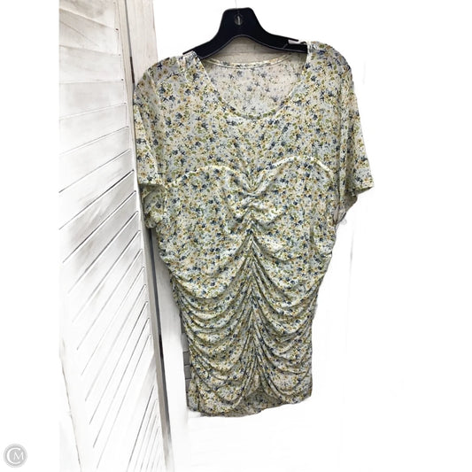 Top Short Sleeve By Torrid In Floral Print, Size: 2x