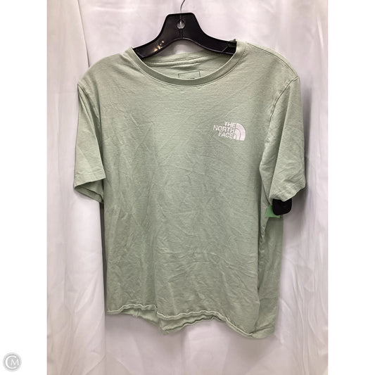 Top Short Sleeve By The North Face In Green, Size: L