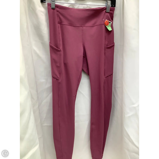 Athletic Leggings By Lululemon In Mauve, Size: 6