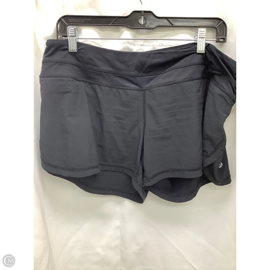 Athletic Shorts By Lululemon In Black, Size: 12