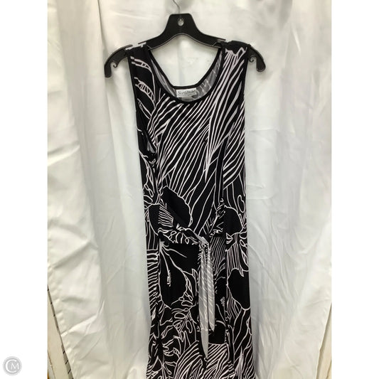Dress Casual Maxi By Northstyle In Black & White, Size: Xl