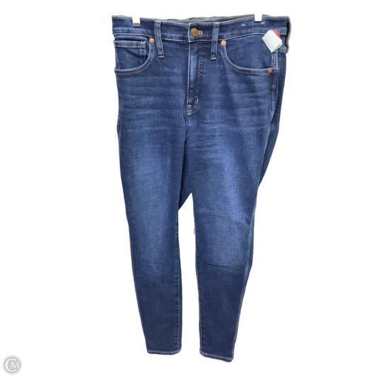 Jeans Skinny By Madewell In Blue Denim, Size: 4