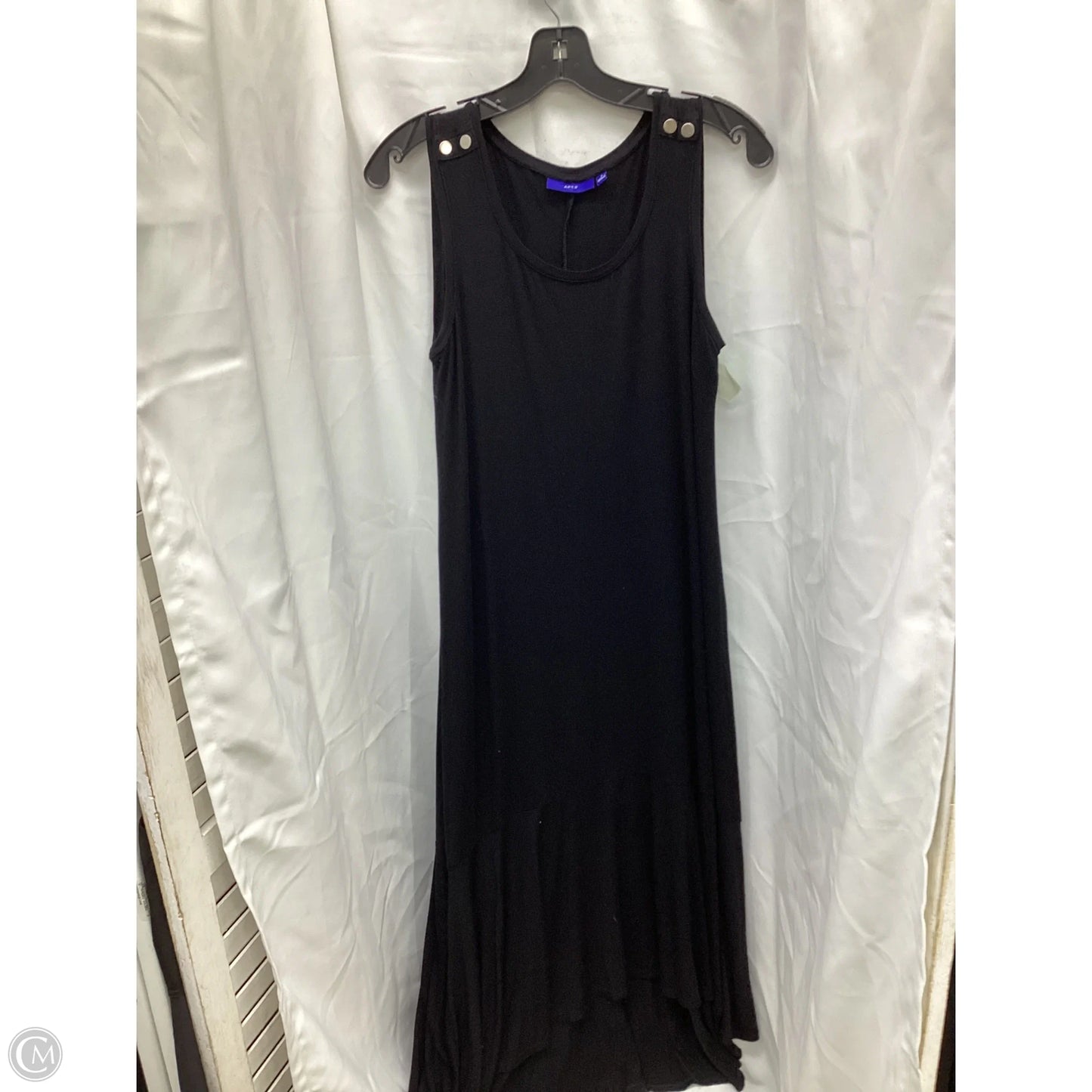 Dress Casual Maxi By Apt 9 In Black, Size: S