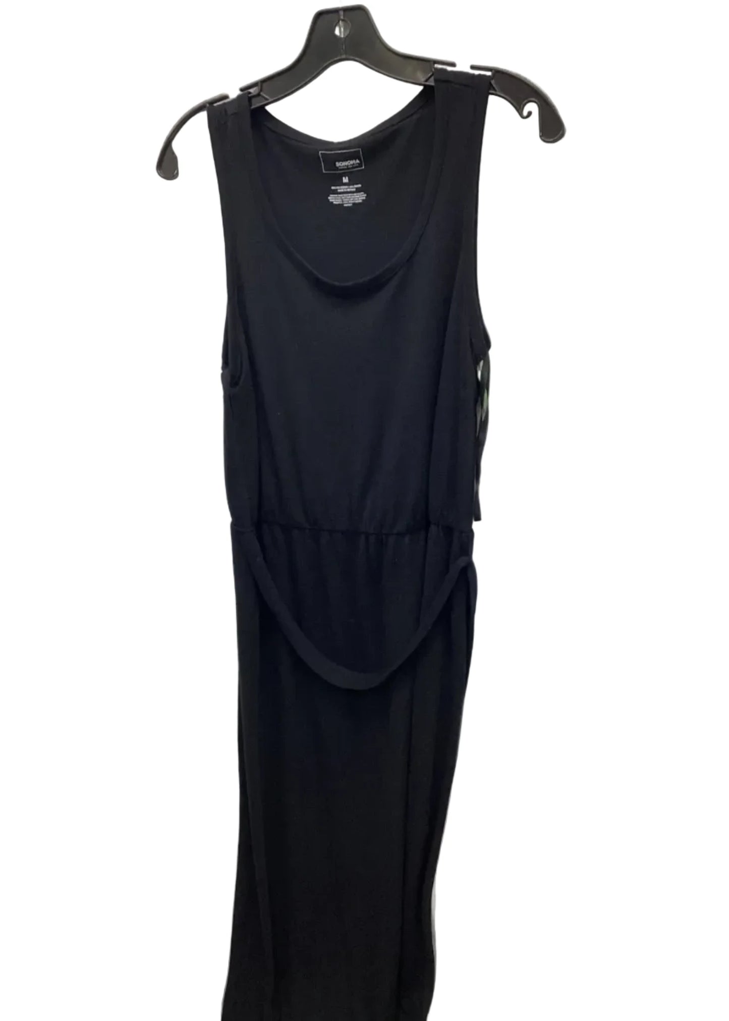 Dress Casual Maxi By Sonoma In Black, Size: M