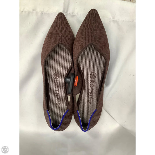 Shoes Flats By Rothys In Brown, Size: 8.5