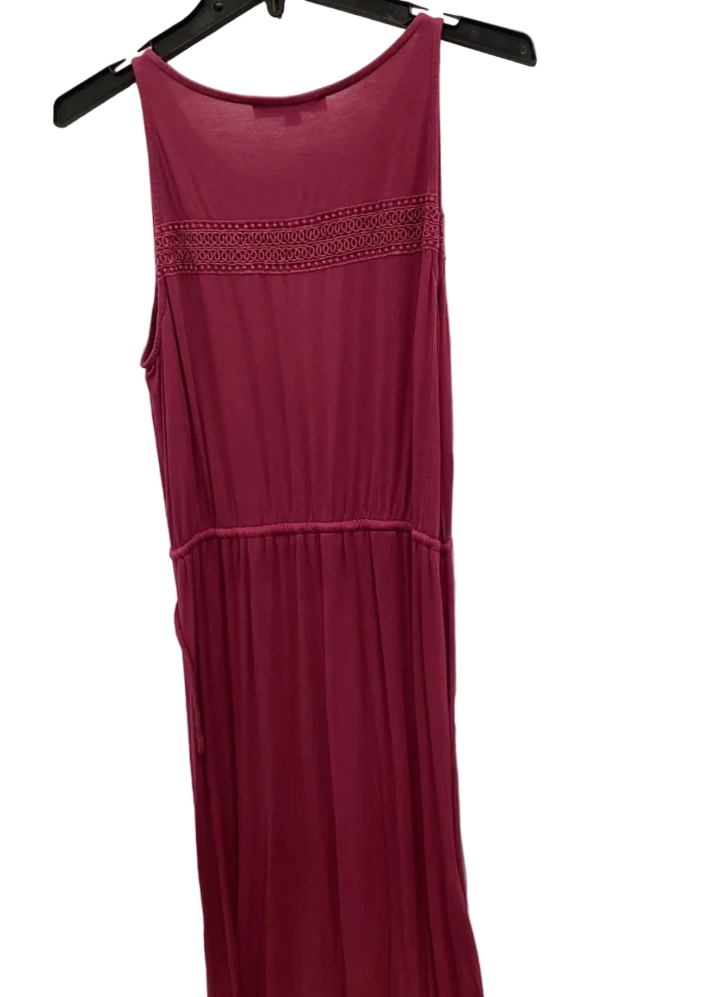 Dress Casual Maxi By Loft In Maroon, Size: M