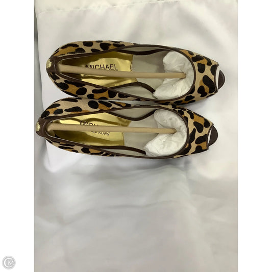 Shoes Heels Stiletto By Michael By Michael Kors In Leopard Print, Size: 9