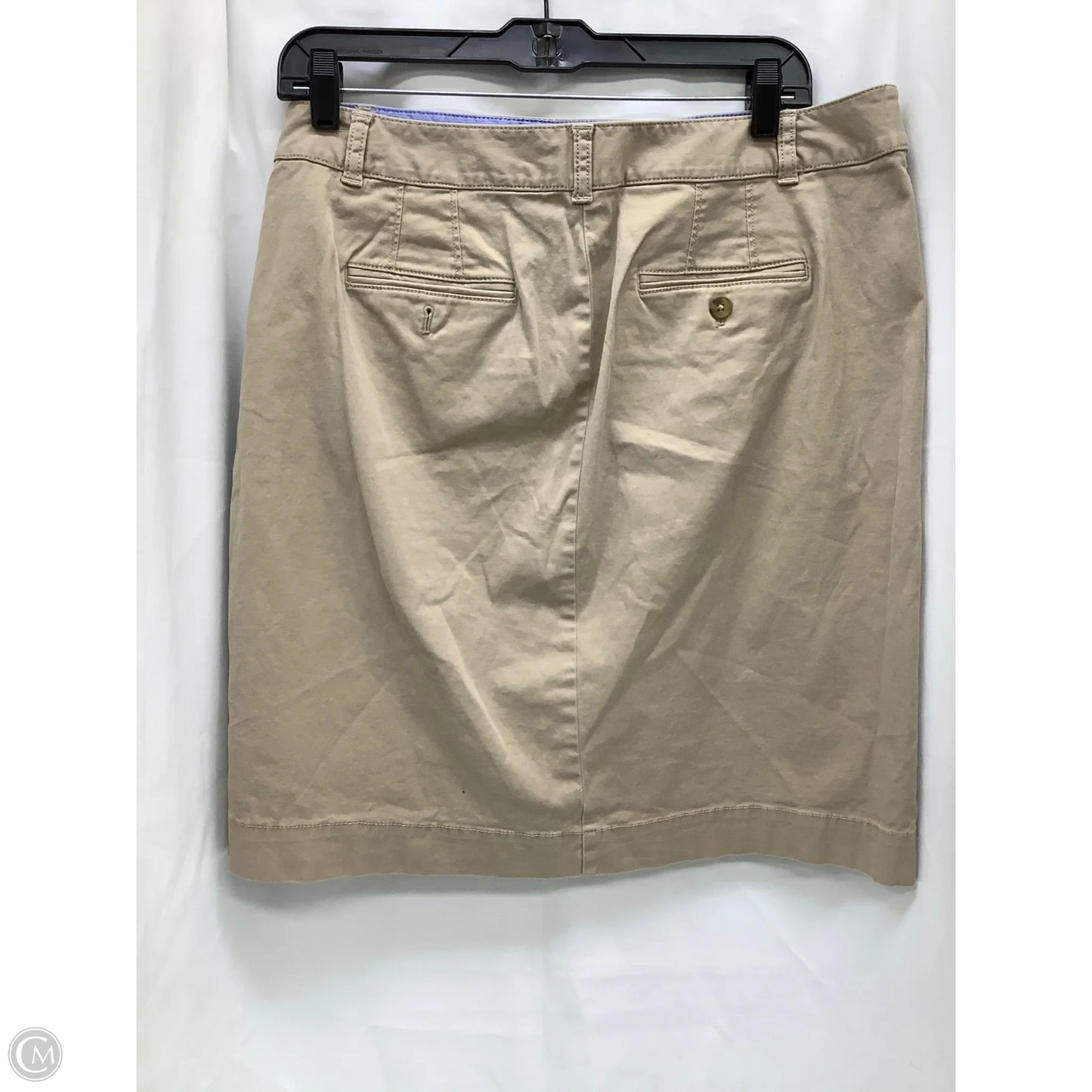 Skirt Midi By Talbots In Tan, Size: 12