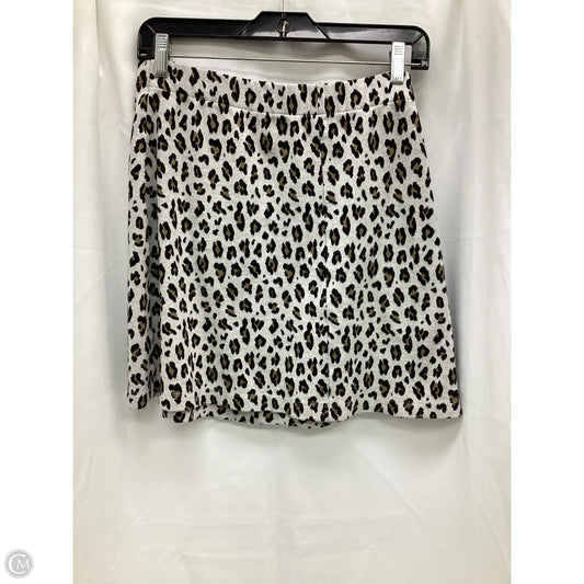 Skirt Midi By Loft In Leopard Print, Size: Lp