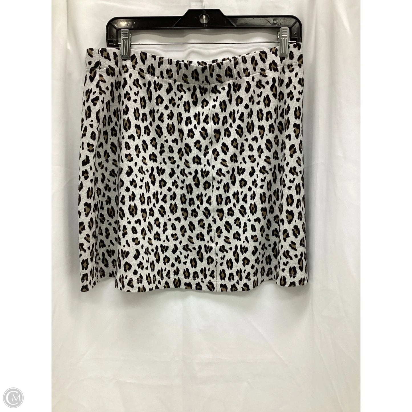 Skirt Midi By Loft In Leopard Print, Size: Lp