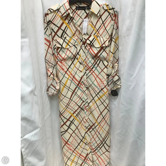 Dress Casual Maxi By New York And Co In Striped Pattern, Size: S