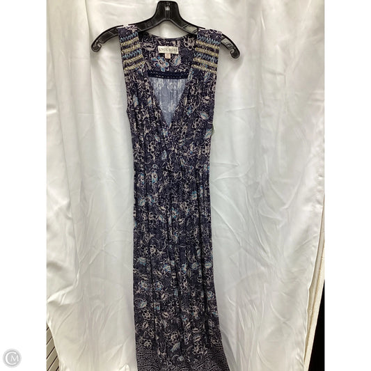 Dress Casual Maxi By Knox Rose In Floral Print, Size: Xs