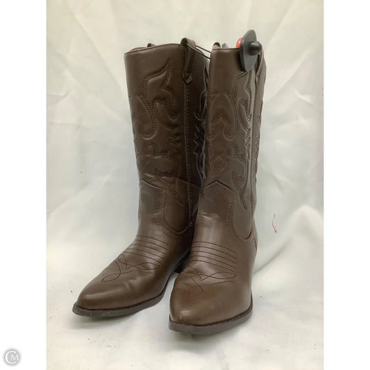 Boots Western By Soda In Brown, Size: 8