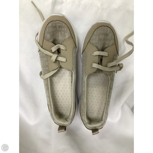 Shoes Flats By Clothes Mentor In Beige, Size: 8.5