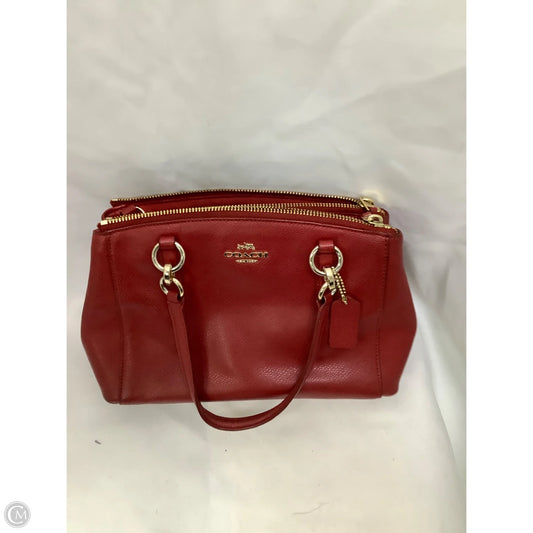 Crossbody Designer By Coach, Size: Small