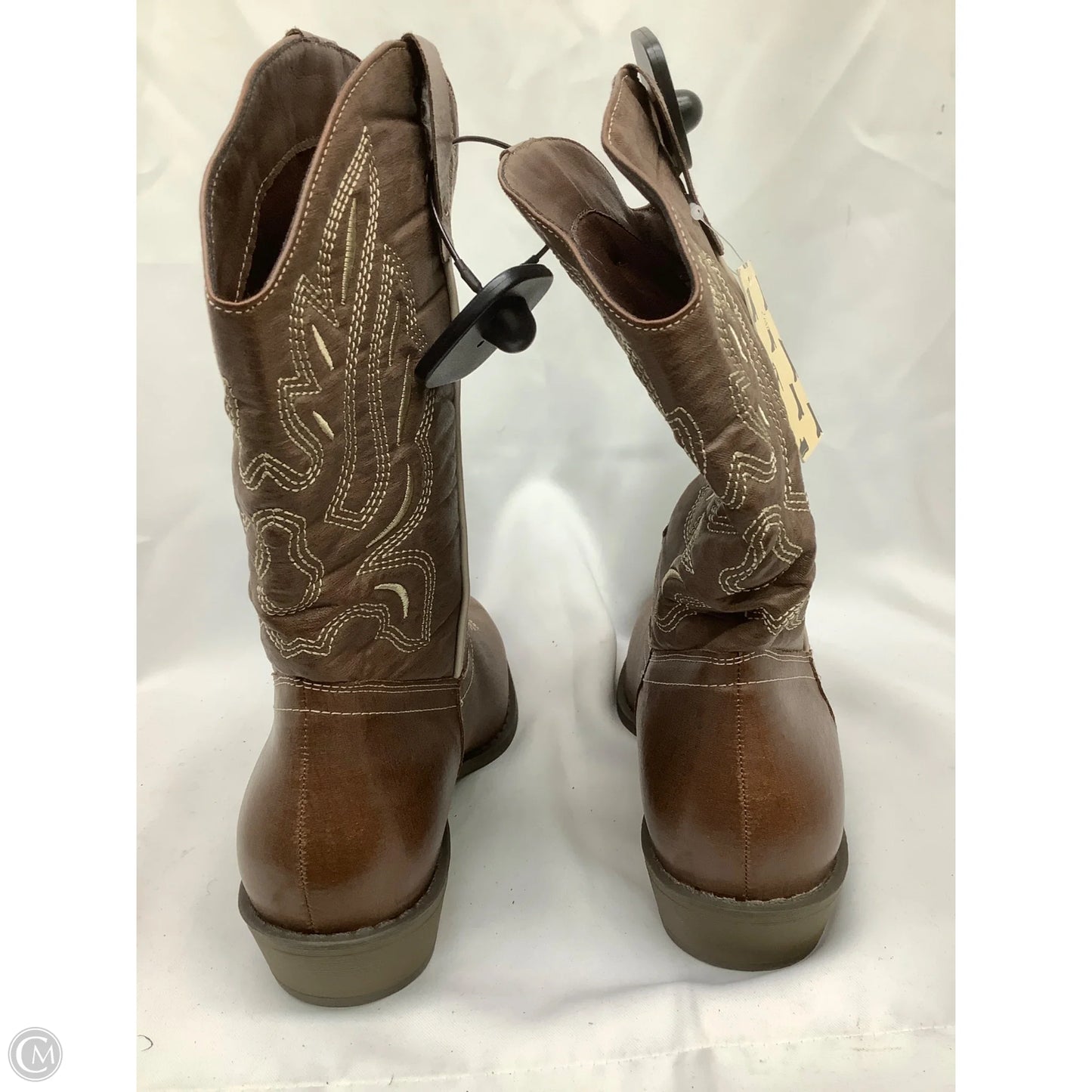 Boots Western By Clothes Mentor In Brown, Size: 10