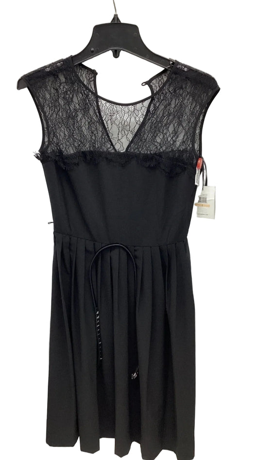 Dress Casual Midi By Calvin Klein In Black, Size: 2