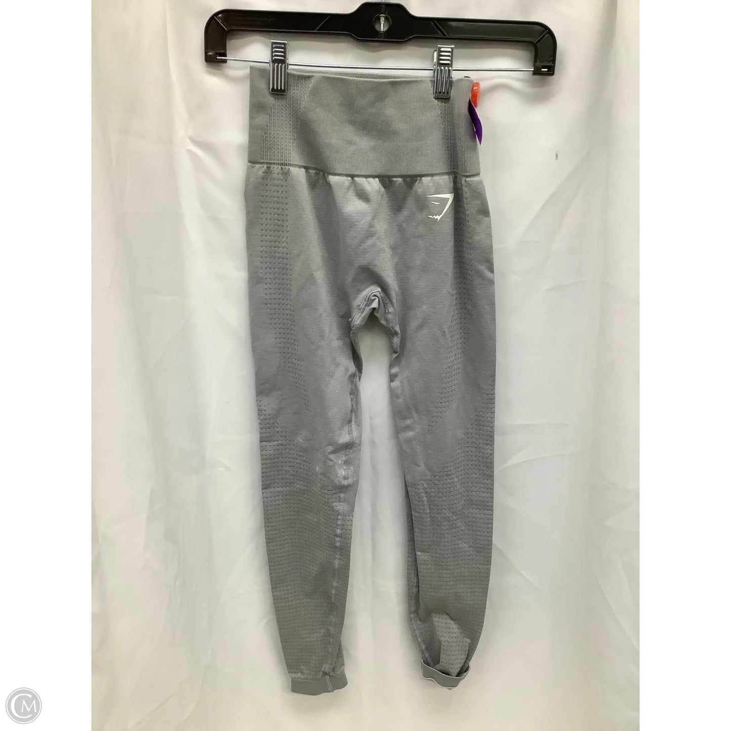 Athletic Leggings By Gym Shark In Grey, Size: Xs