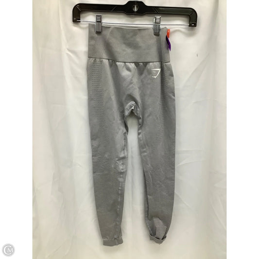 Athletic Leggings By Gym Shark In Grey, Size: Xs