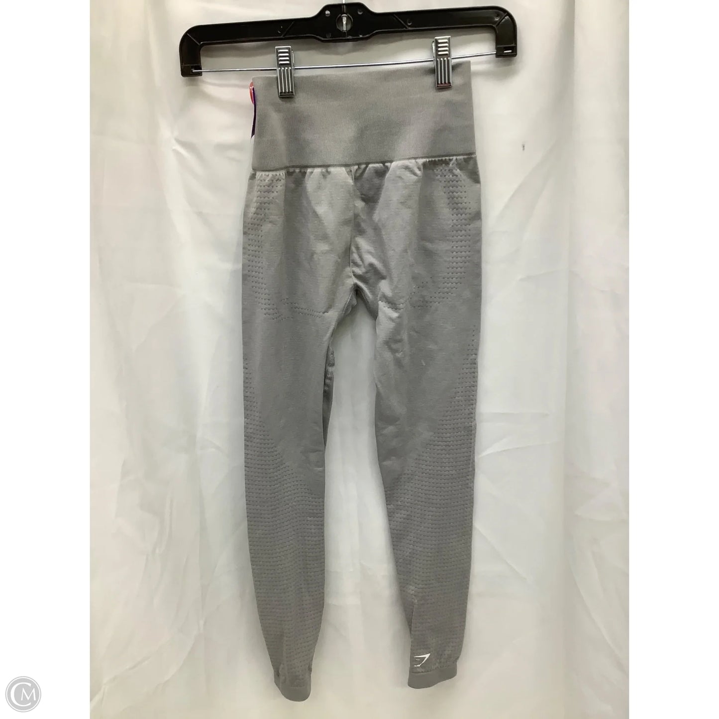 Athletic Leggings By Gym Shark In Grey, Size: Xs