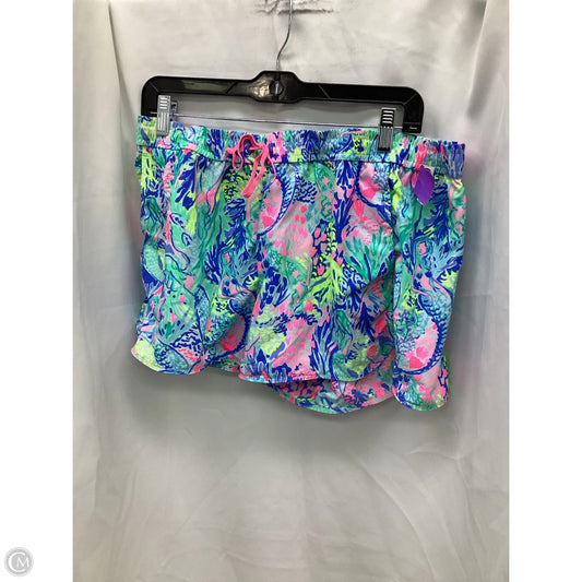 Shorts Designer By Lilly Pulitzer In Multi-colored, Size: Xl