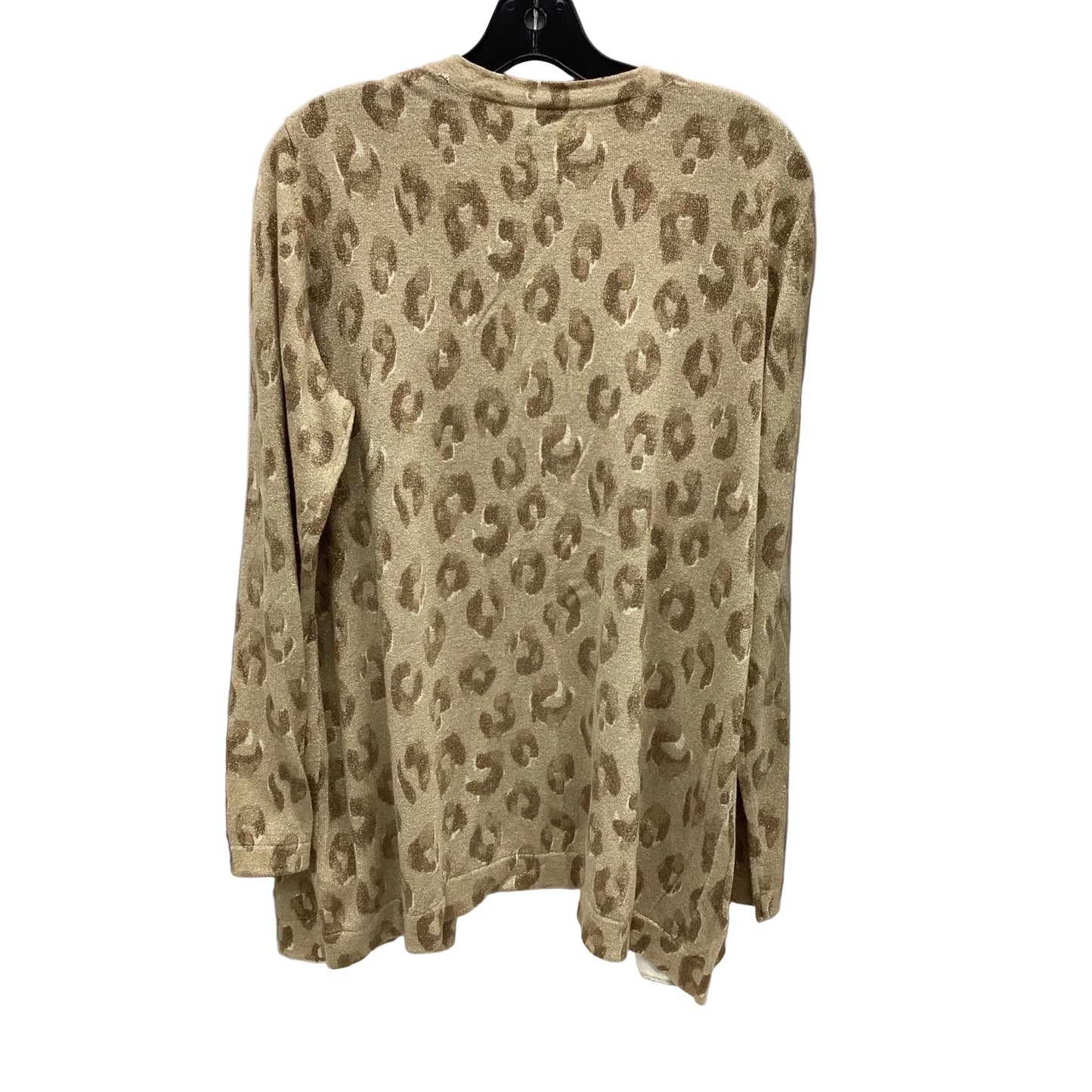Cardigan By Old Navy In Leopard Print, Size: Xl