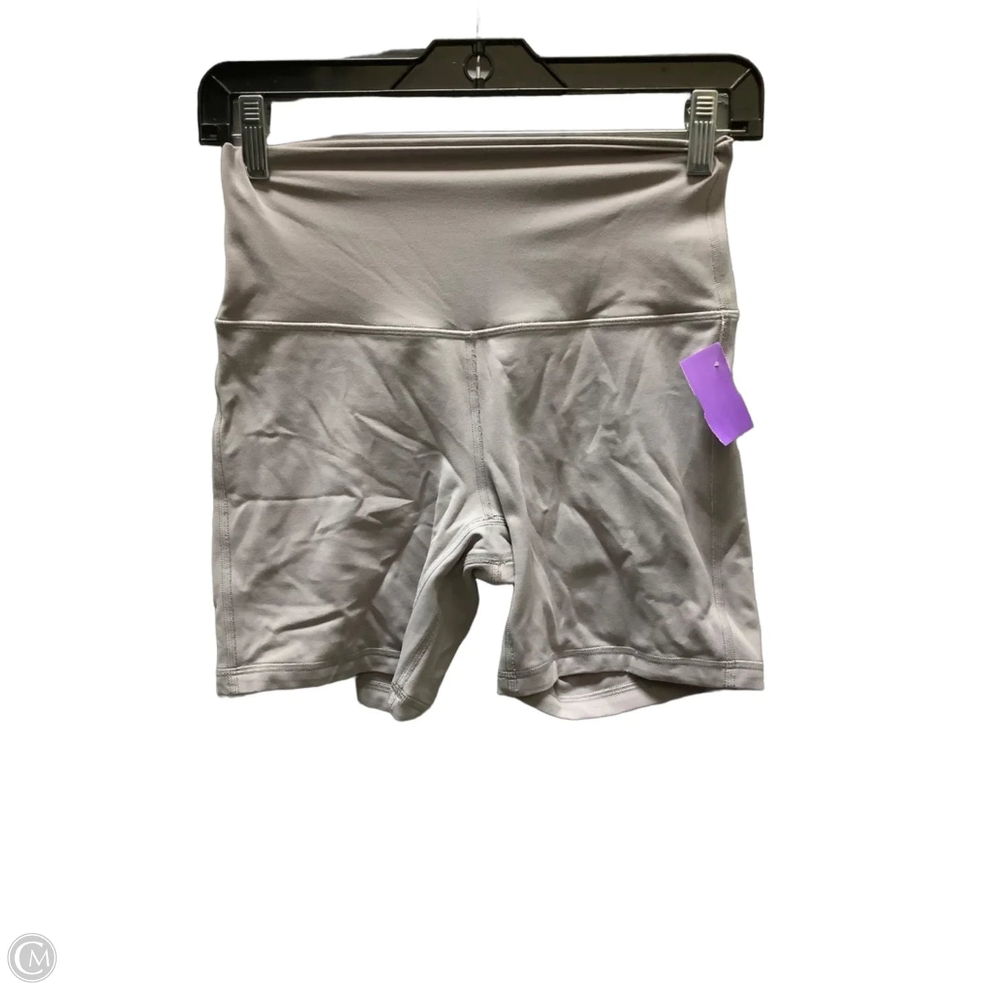 Athletic Shorts By Lululemon In Grey, Size: 6