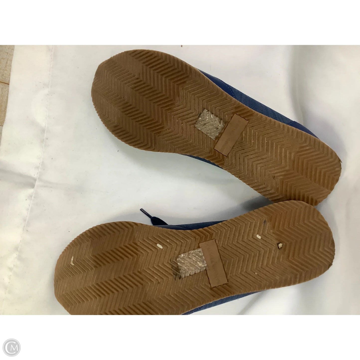 Shoes Sneakers By Banana Republic In Blue, Size: 10