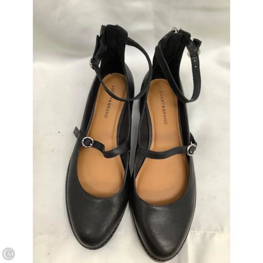 Shoes Flats By Lucky Brand In Black, Size: 9