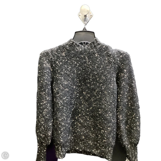 Sweater By Ann Taylor In Black & Gold, Size: Xs