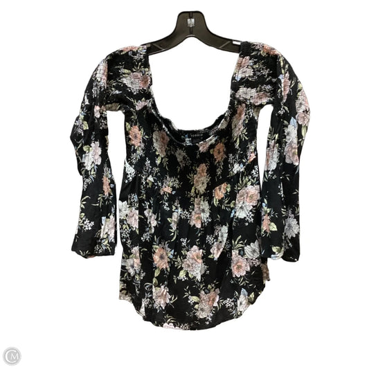 Top Long Sleeve By Torrid In Floral Print, Size: M